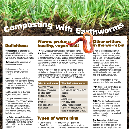 Article - Composting With Earthworms
